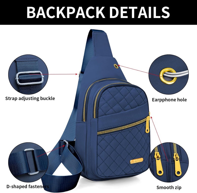 Aisijimo Store Small Sling Bag For Women Men Casual Crossbody Sling Backpack | Small, Casual, Crossbody, Small, Casual, Crossbody - Image 5